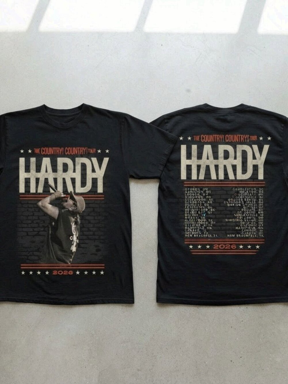 Hardy Country Country Tour 2026 Unisex T-Shirt